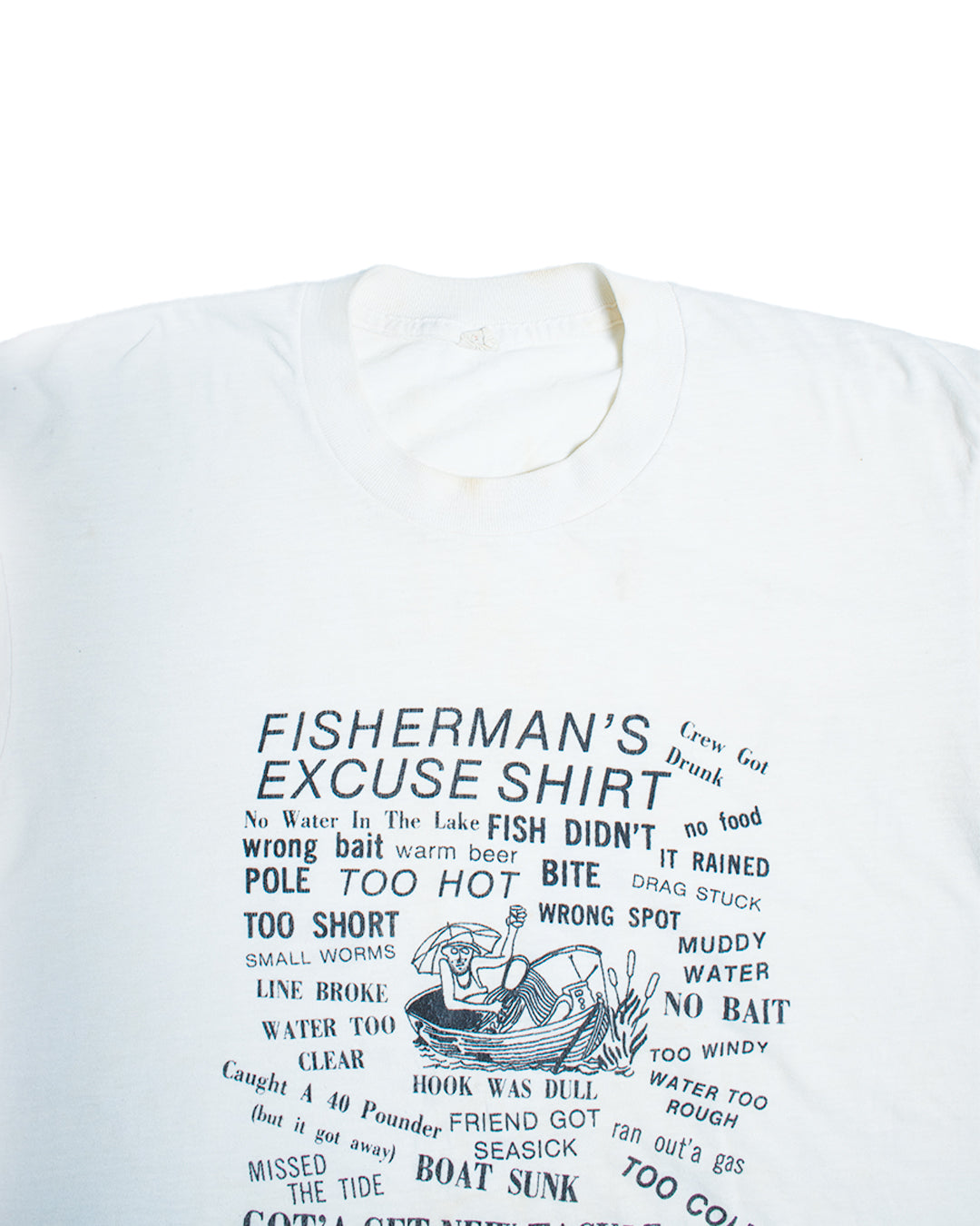 1980's Fishermans Excuse Tee