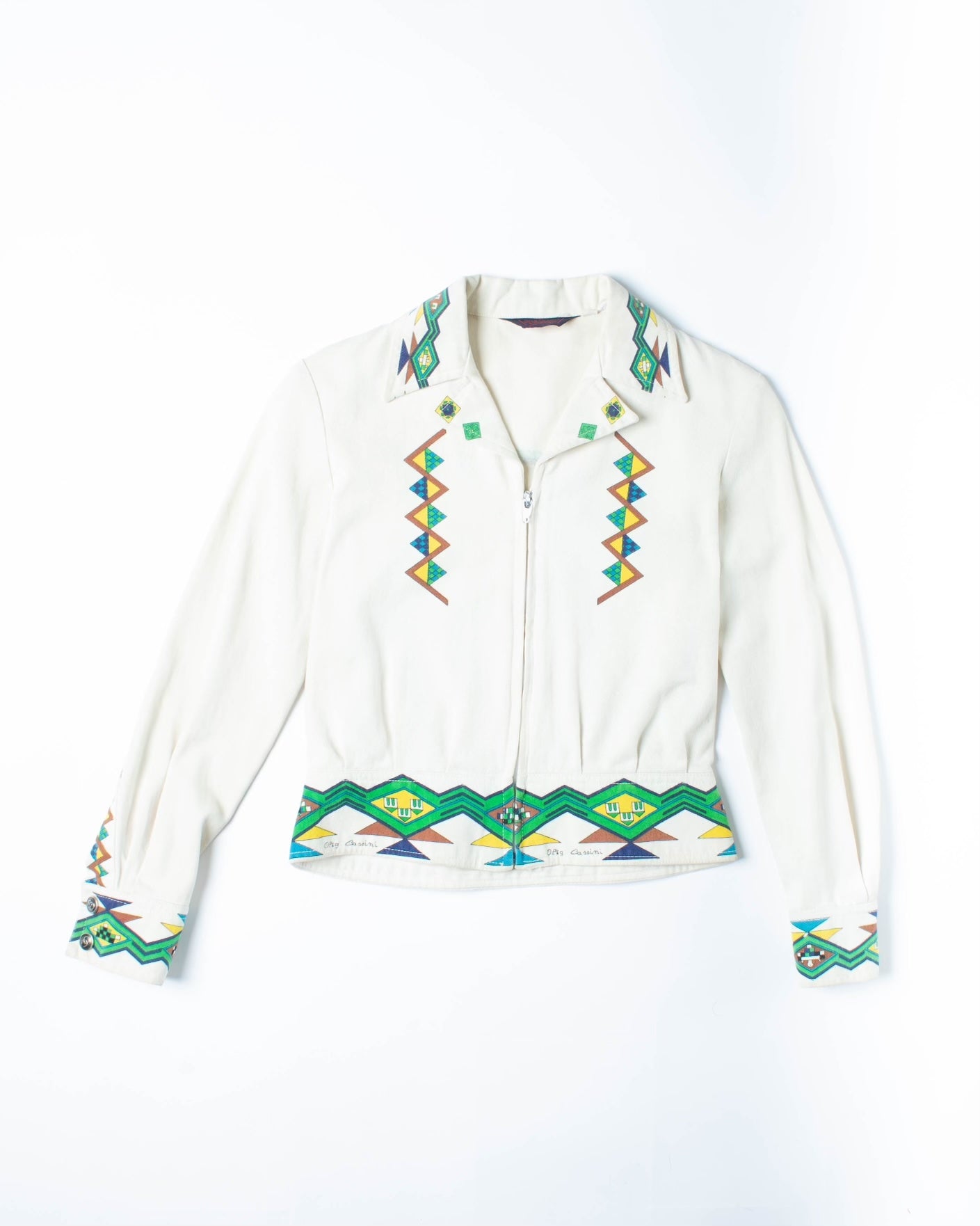 1980's Trippy Motif Jacket