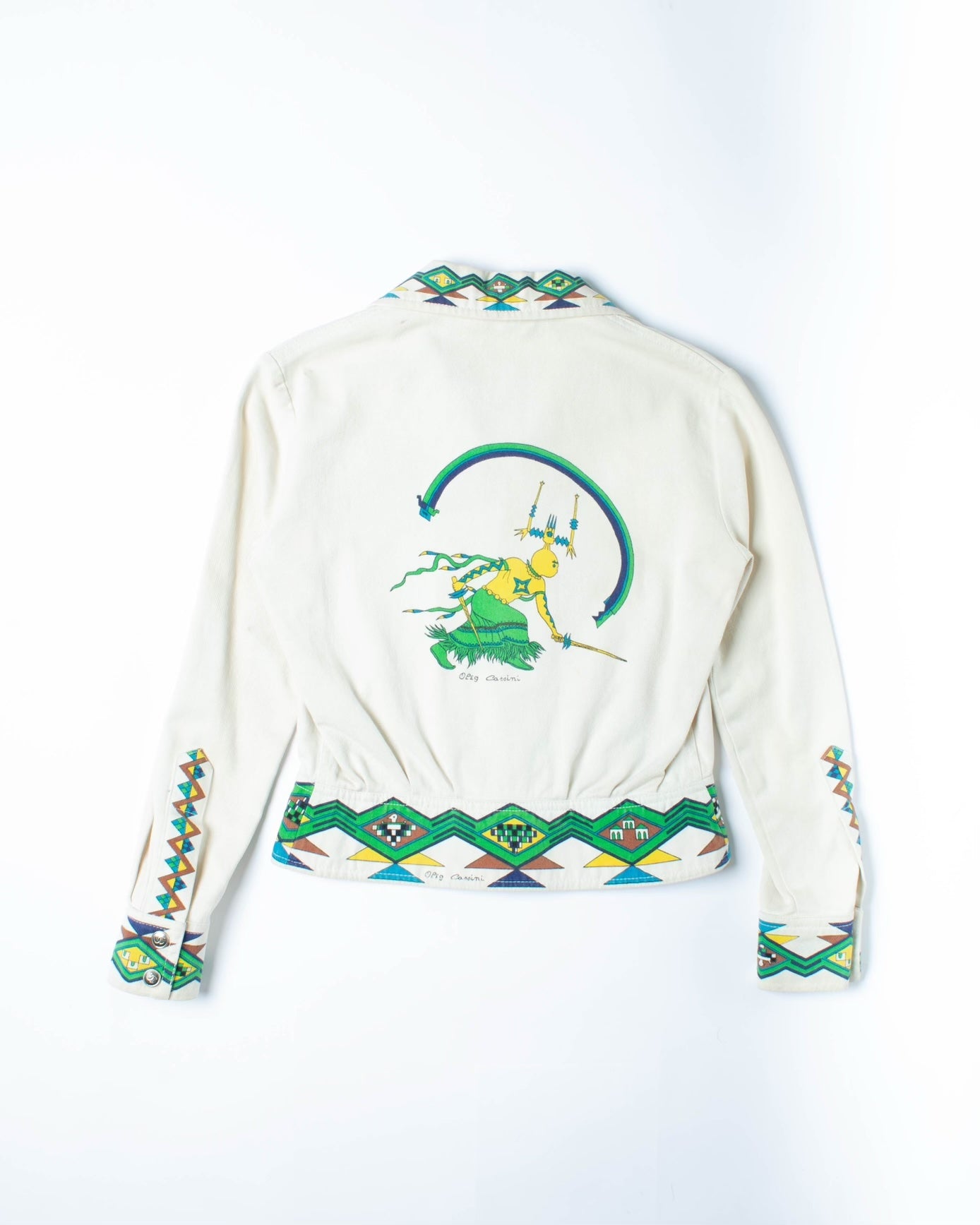 1980's Trippy Motif Jacket