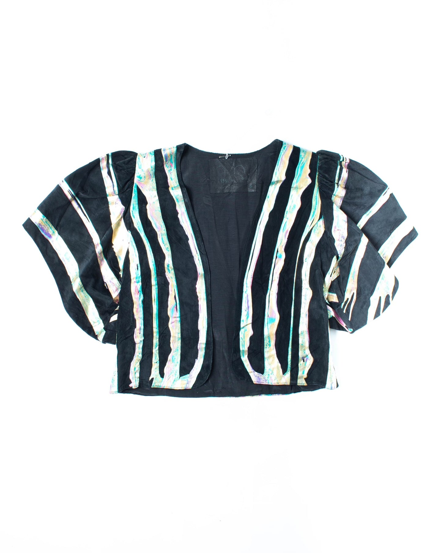 80's Puff Paint Glam Jacket