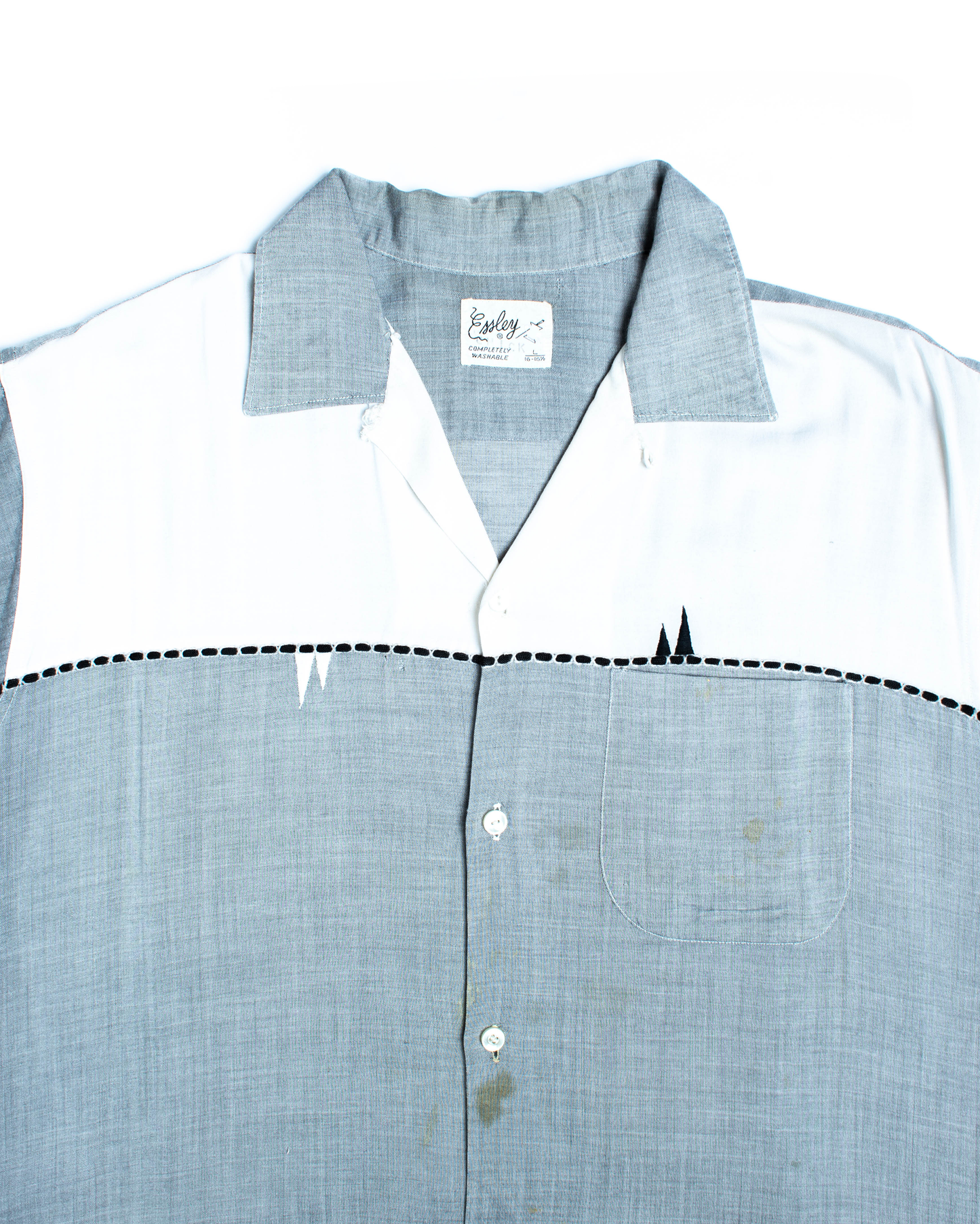 1950's Essley Loop Collar S/S