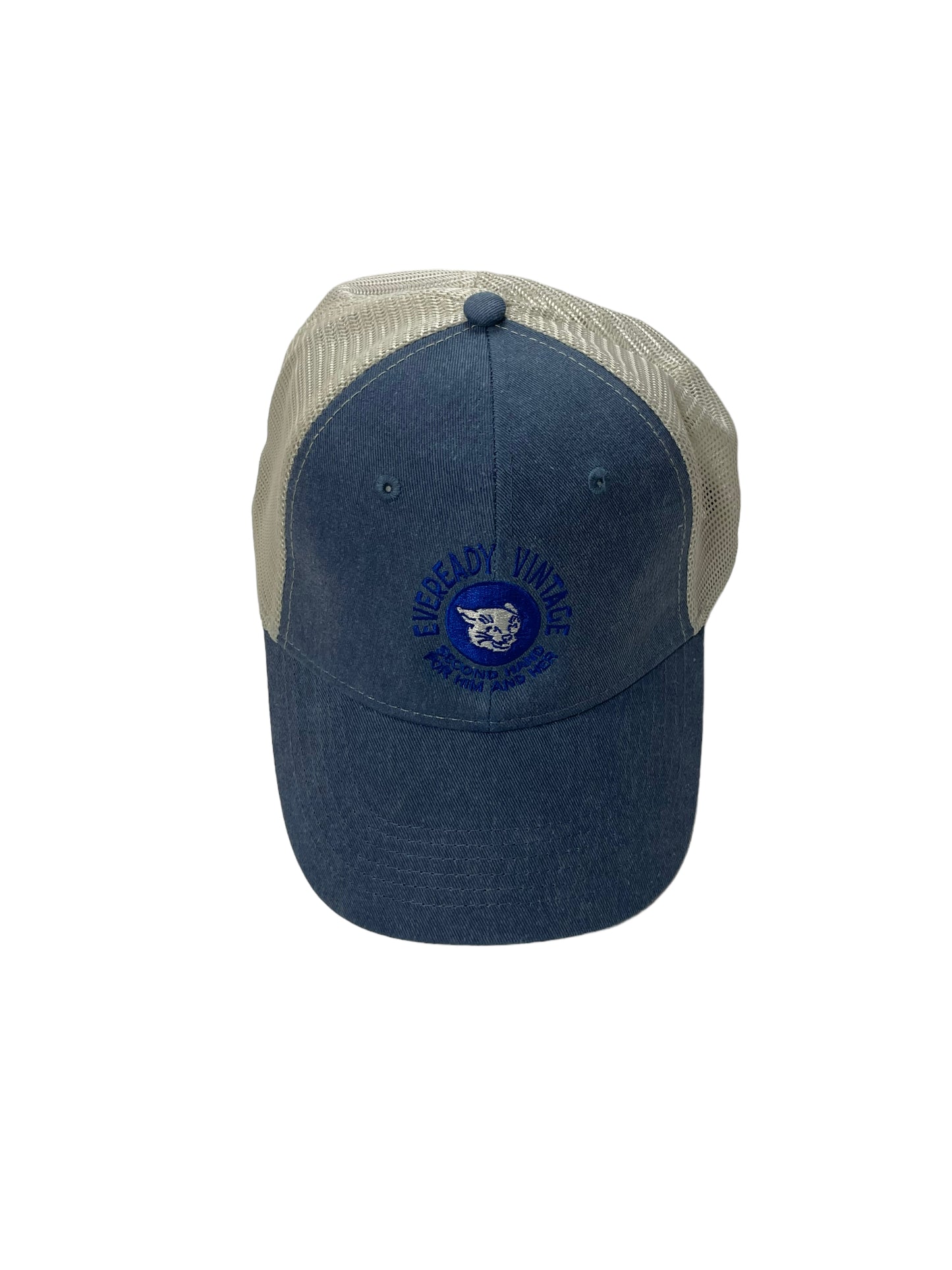 E.V. Denim/Mesh Trucker Hat #4