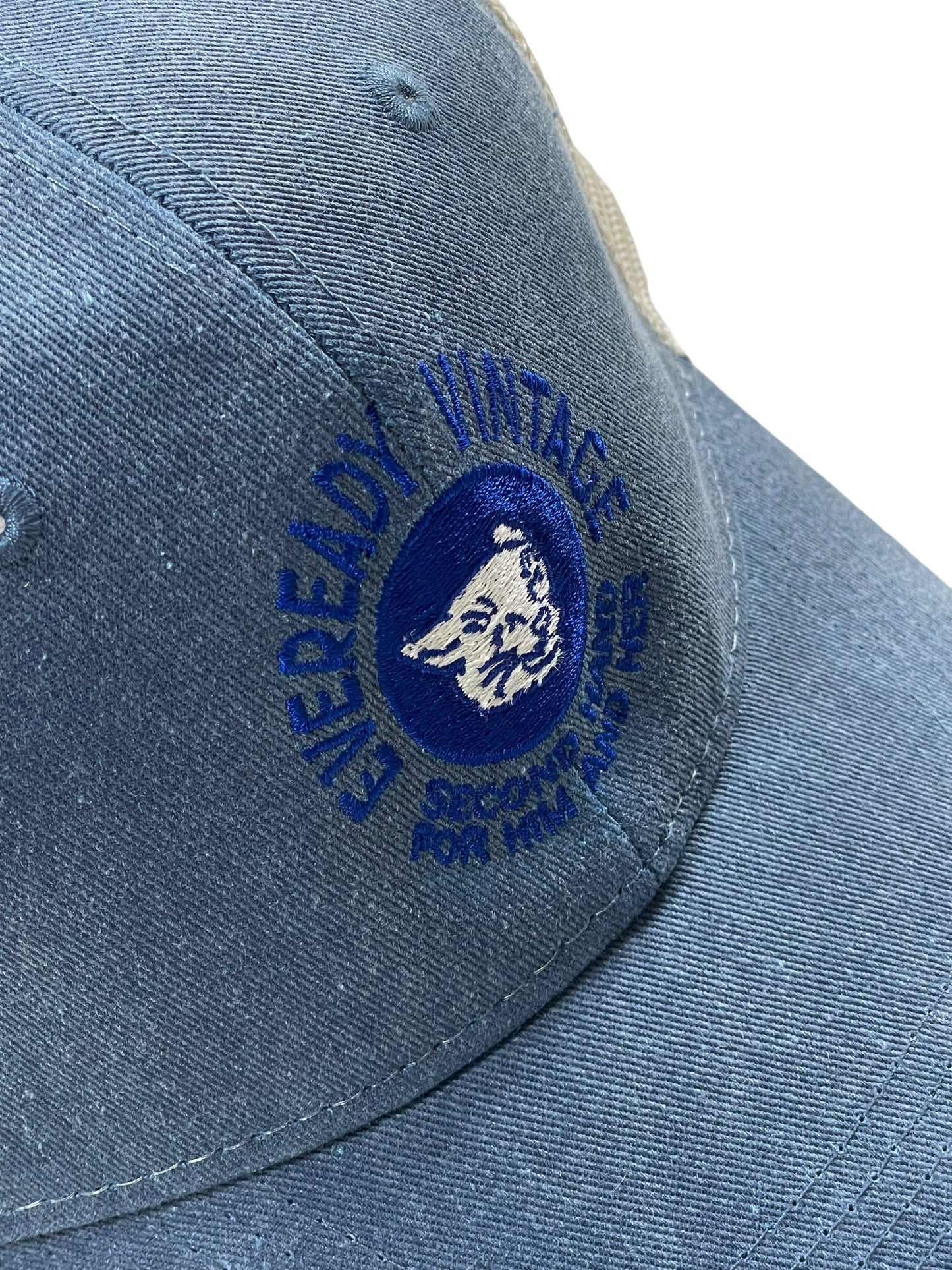 E.V. Denim/Mesh Trucker Hat #4