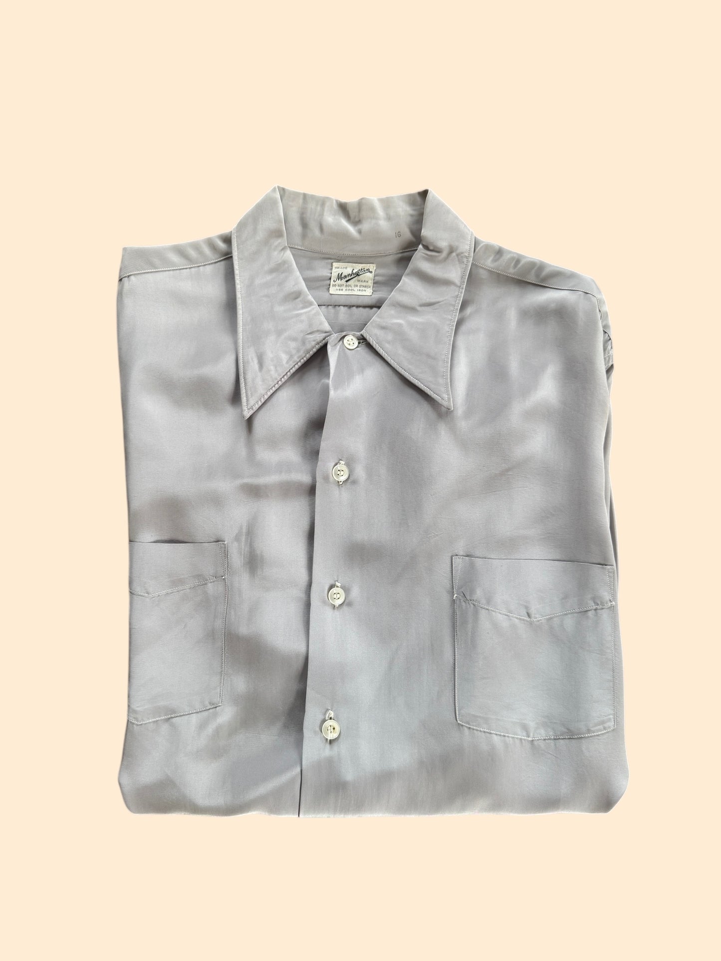 1960's Manhattan Dress Shirt