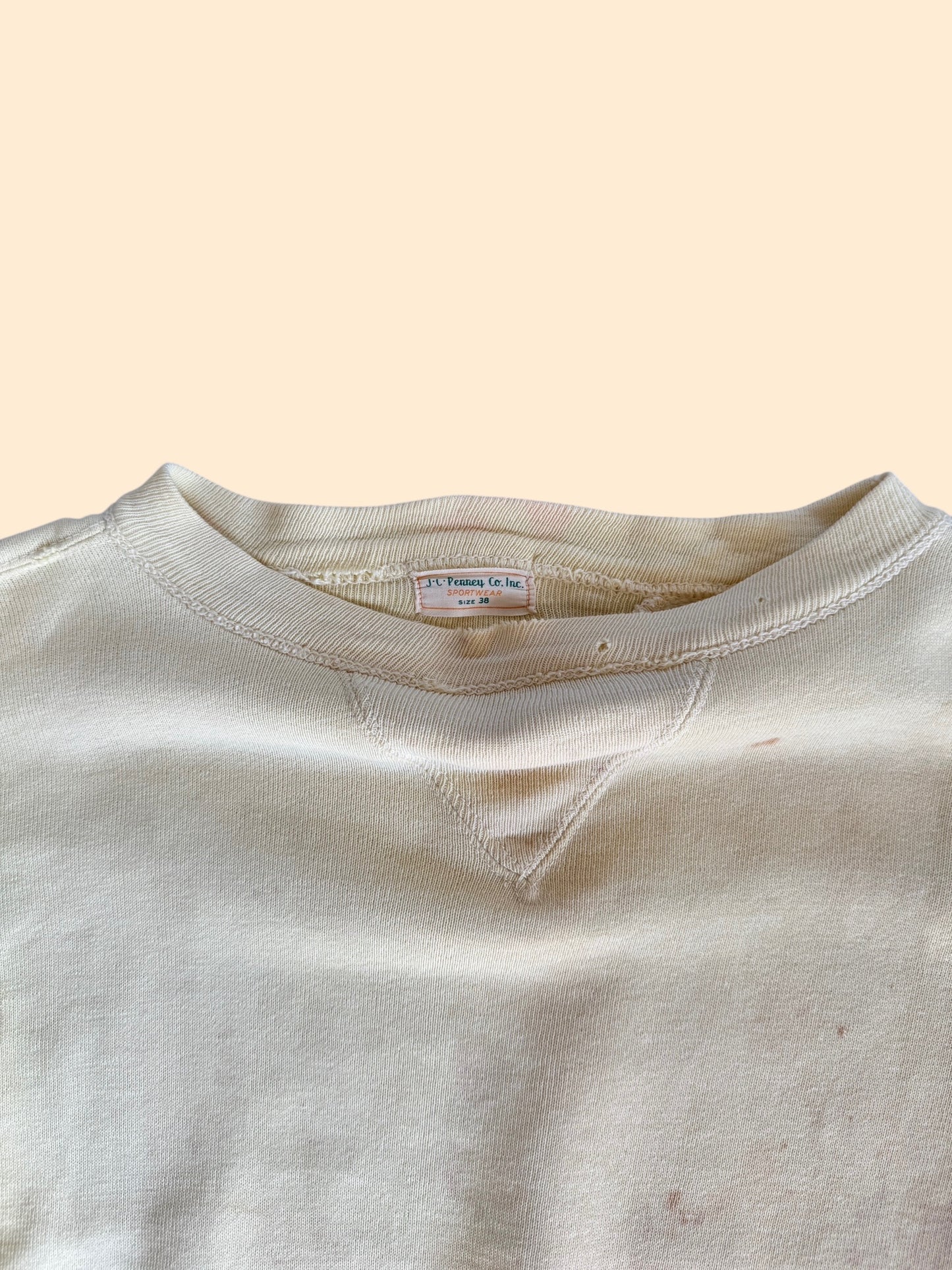 1940's/1950's J.C. Penney's Sweatshirt