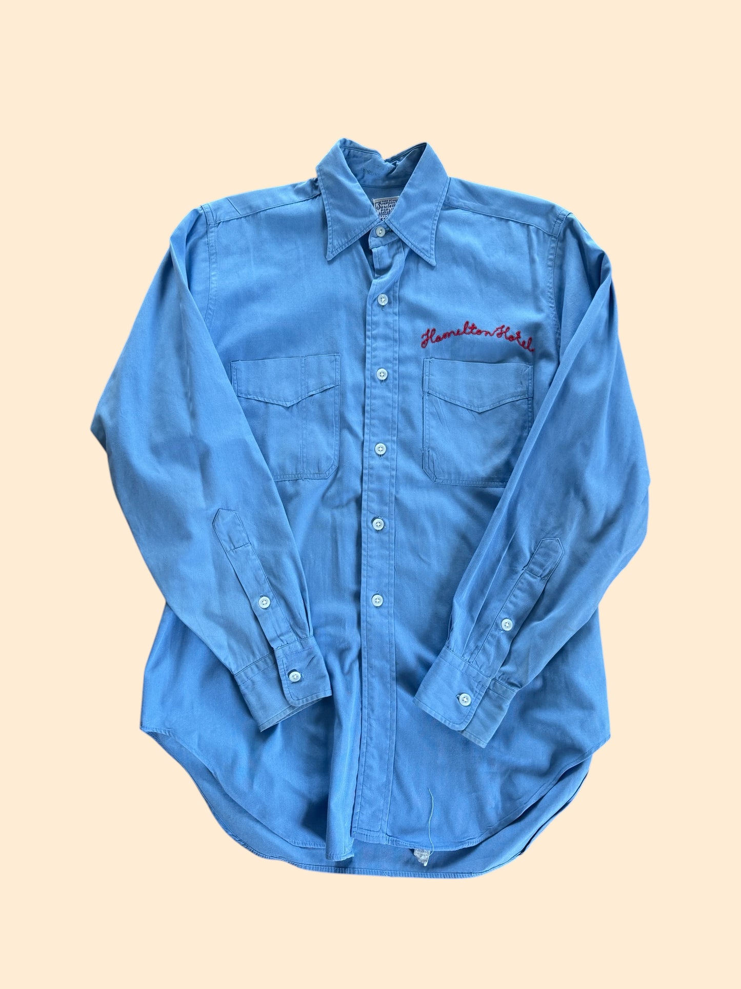 1930's Embroidered Work Shirt