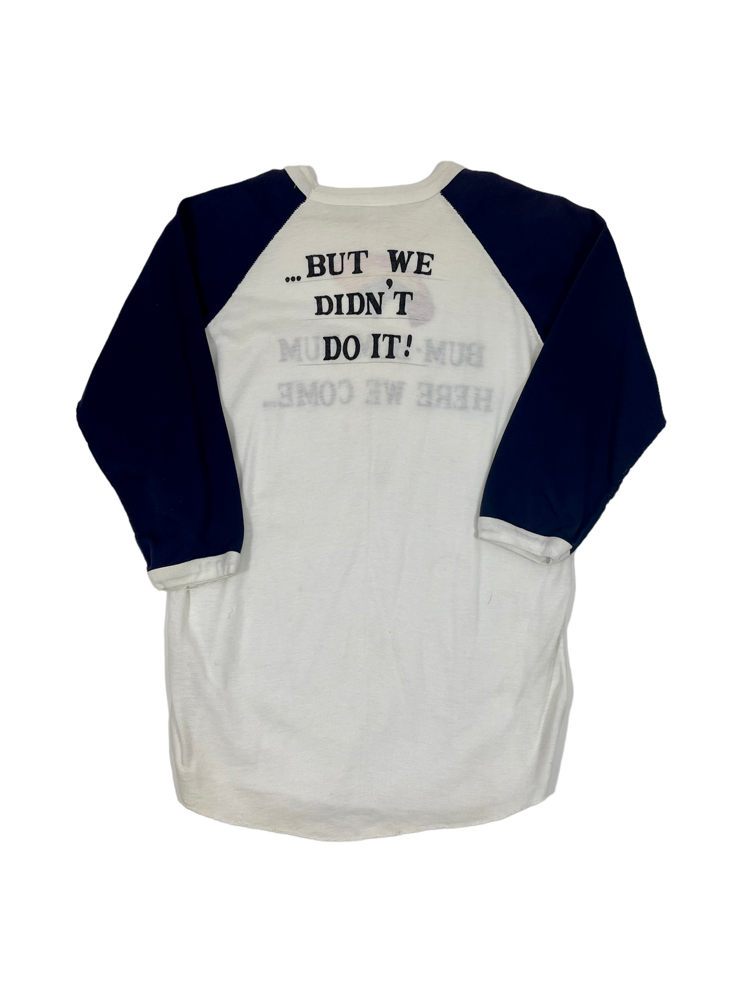 1970's Hand Painted "Bum Bum" Shirt