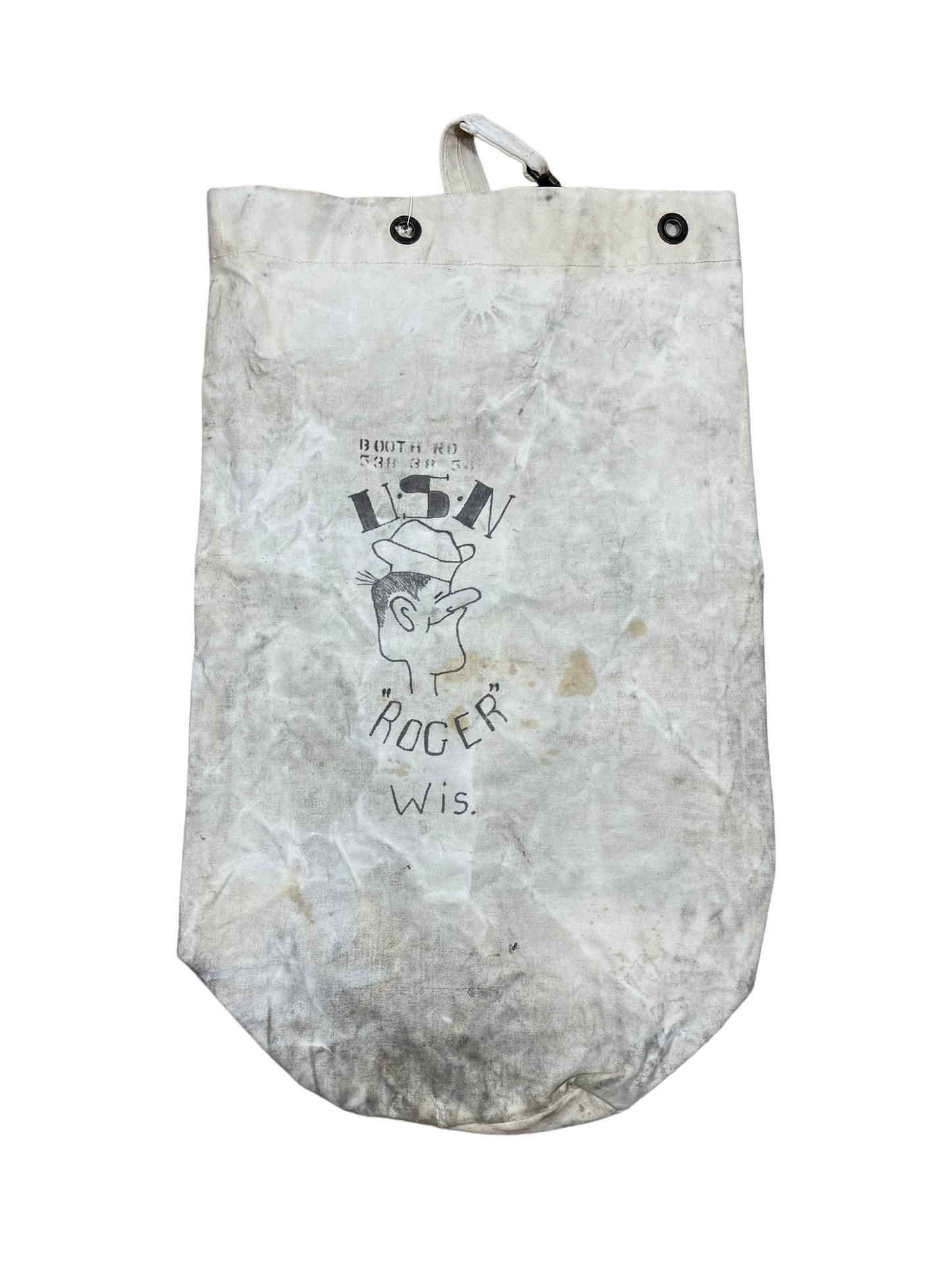 U.S.N. "Roger" Drawing Duffel