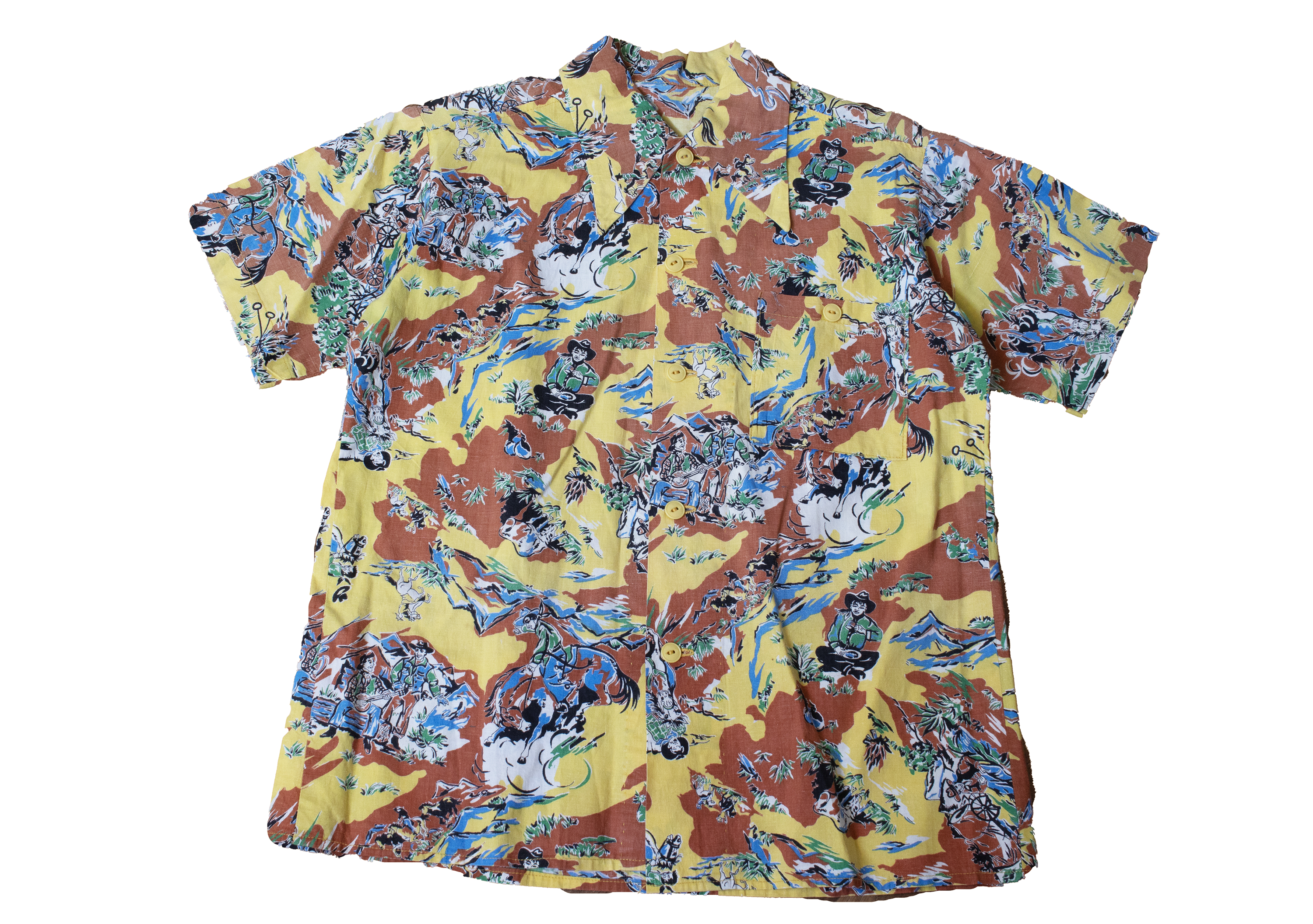 1950's Western Novelty Print