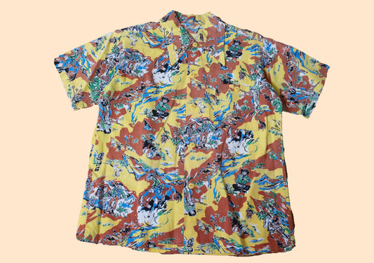 1950's Western Novelty Print