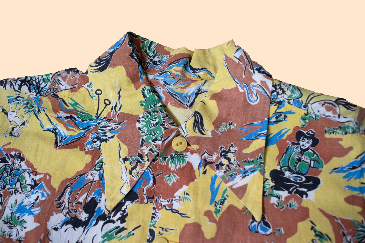 1950's Western Novelty Print