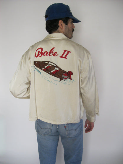 60's "Boat Racing" Jacket