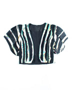 80's Puff Paint Glam Jacket