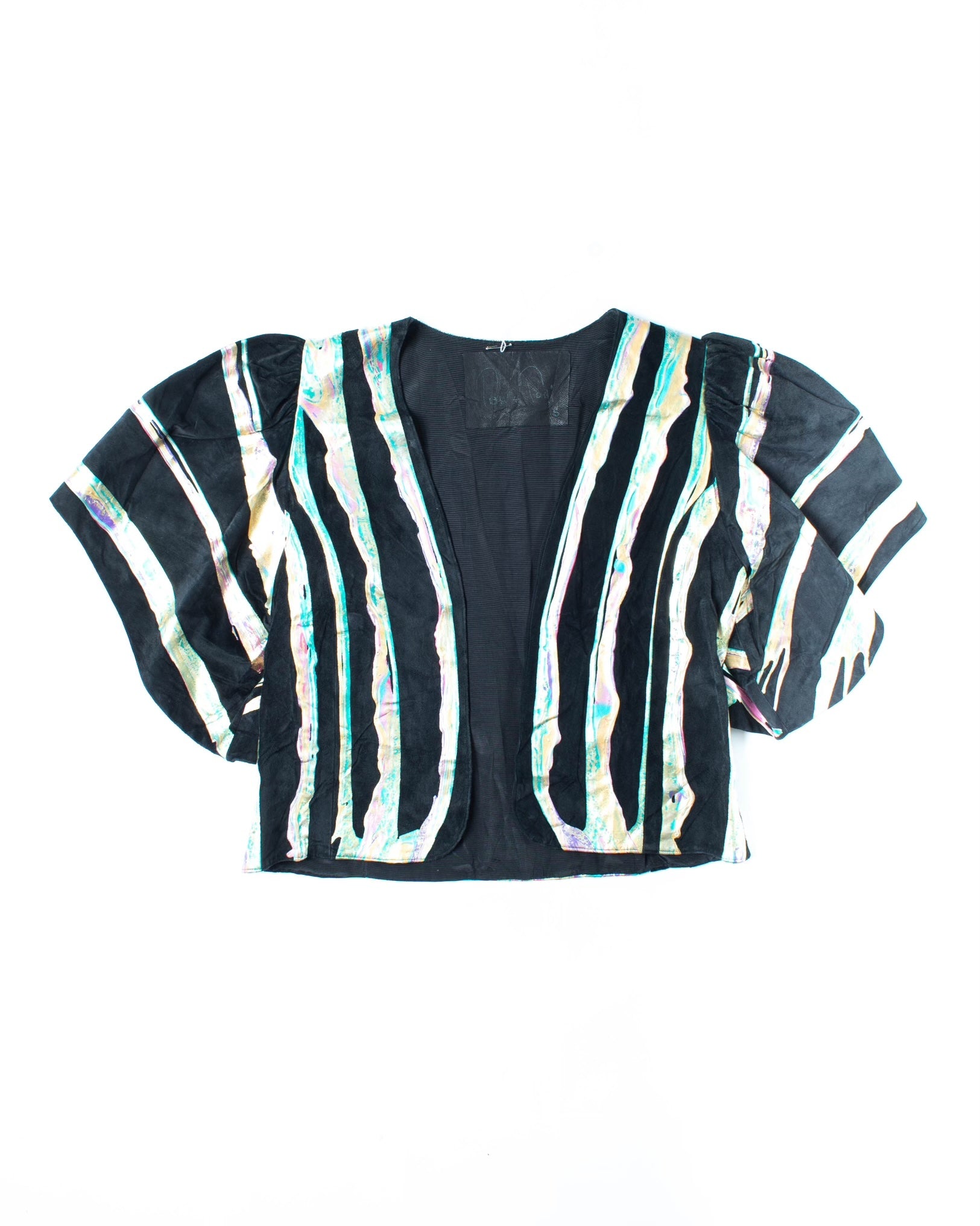 80's Puff Paint Glam Jacket