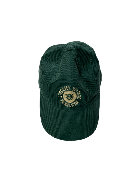 E.V. Forest Green Corduroy "Ball Cap" #2