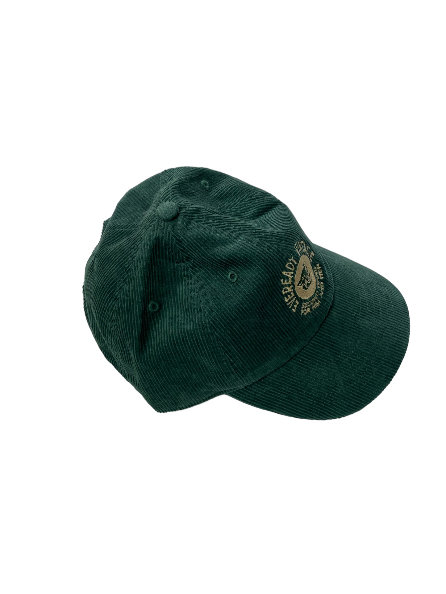 E.V. Forest Green Corduroy "Ball Cap" #2