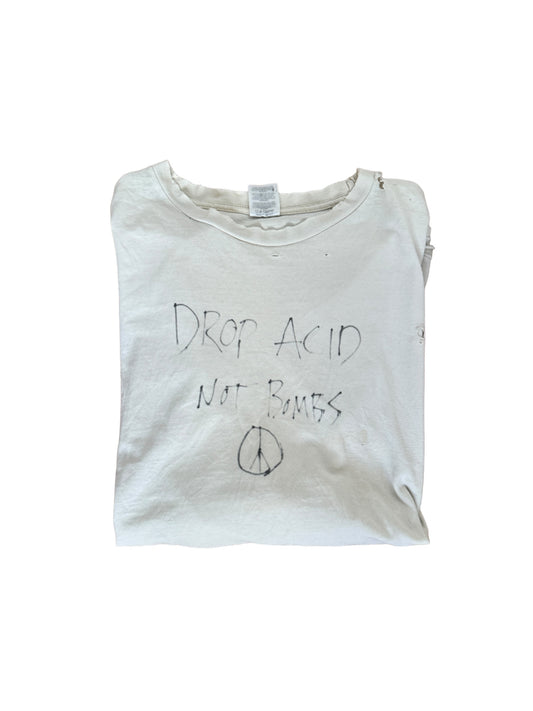 90's Drop Acid Not Bombs Tee