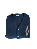 1960's Mohair Diamond Cardigan