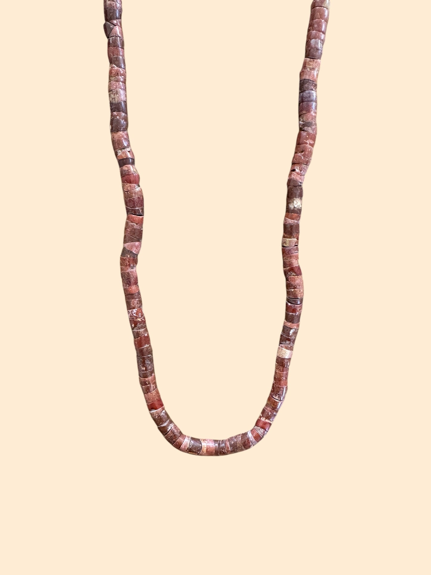 African Trade Beads Necklace