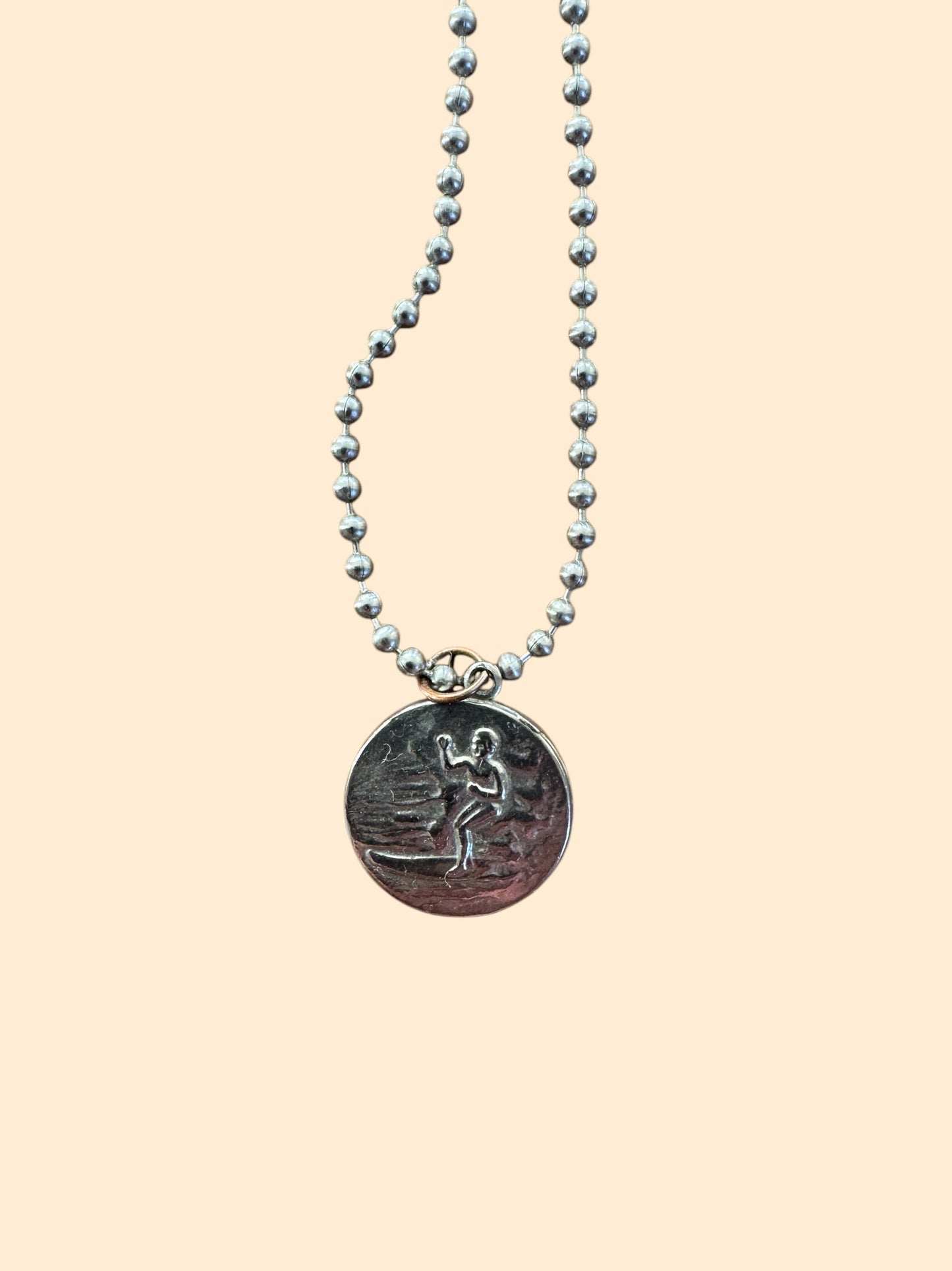 1980's Saint Christopher Necklace