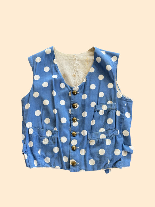 1970's Polka Dot Vest