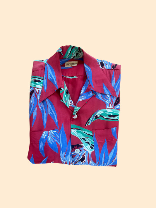 1950's Towncraft Aloha Shirt