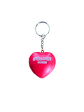 Heart-Shaped Stress Ball Keychain