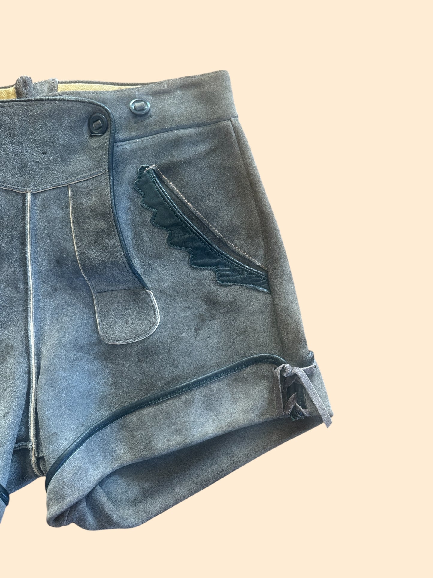 1950's Leather Riding Shorts