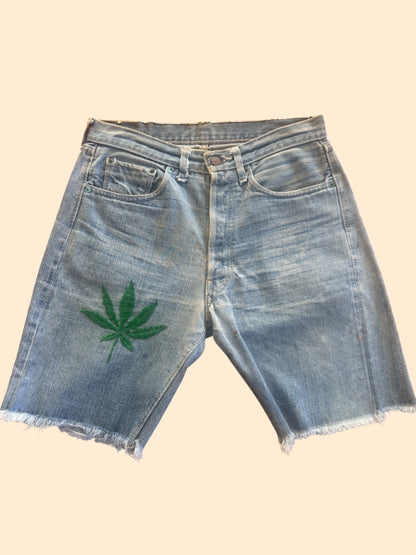 1950's 501 "S" w/Weed Patch Shorts