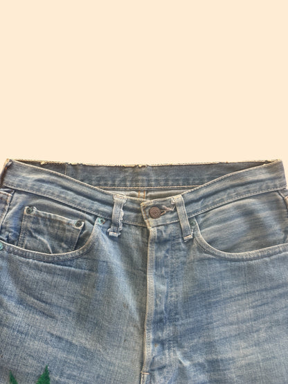 1950's 501 "S" w/Weed Patch Shorts