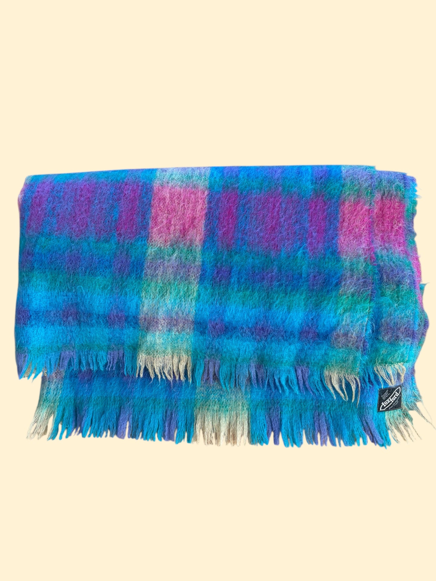 1960's Mohair Blanket