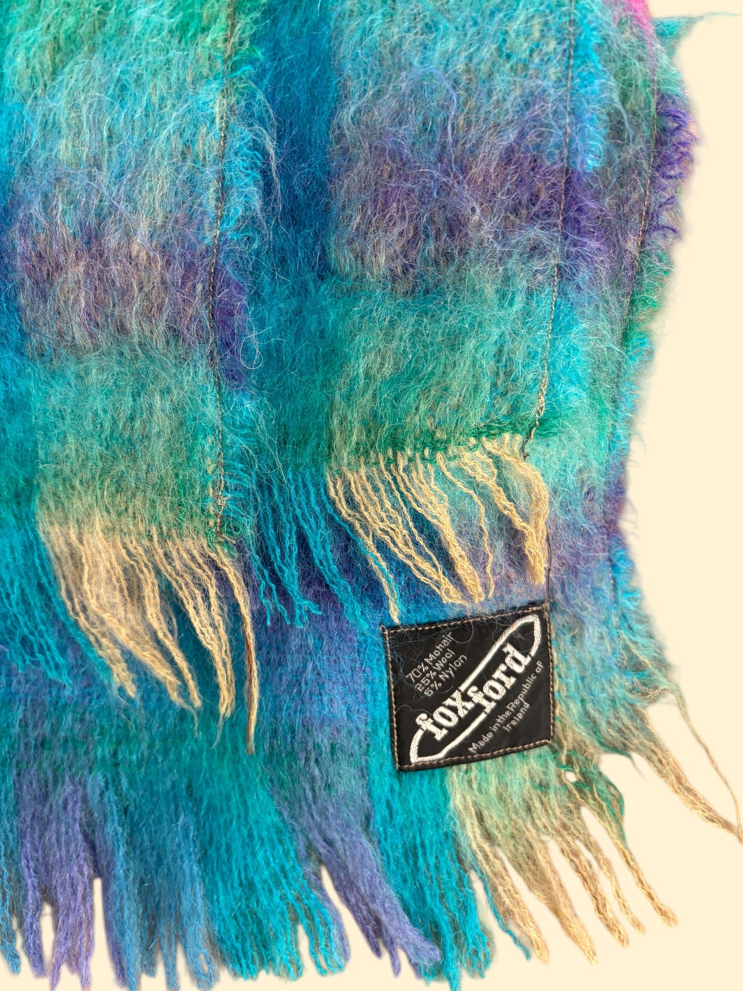 1960's Mohair Blanket