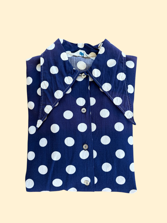 1950's Polka Dot Blouse