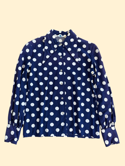 1950's Polka Dot Blouse
