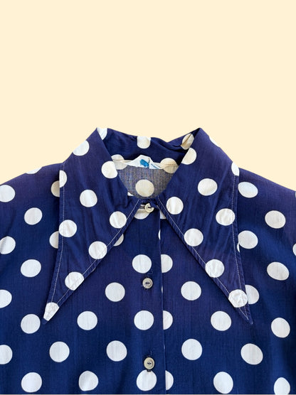 1950's Polka Dot Blouse