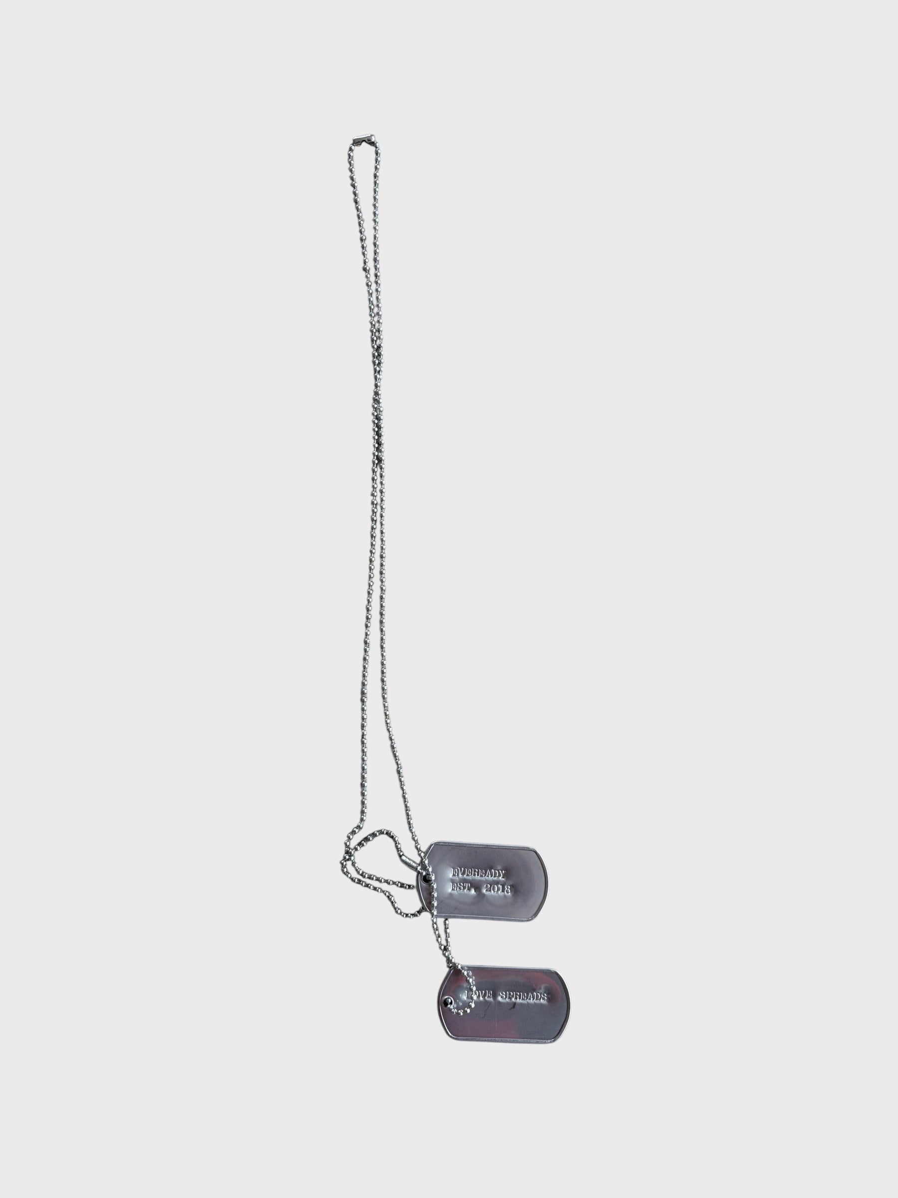 Eveready "Love Spreads" Dog Tags