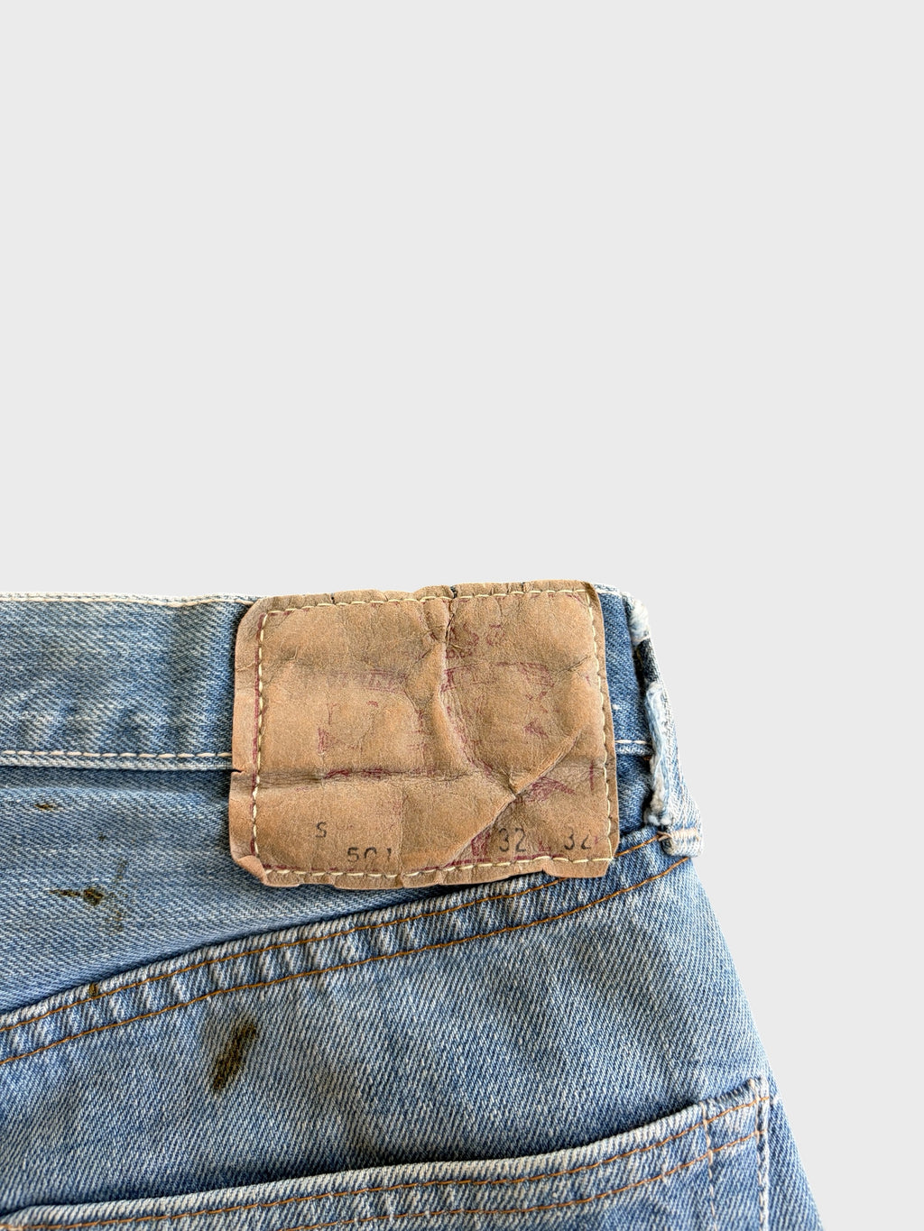 1950's "S" 501 w/embroidery