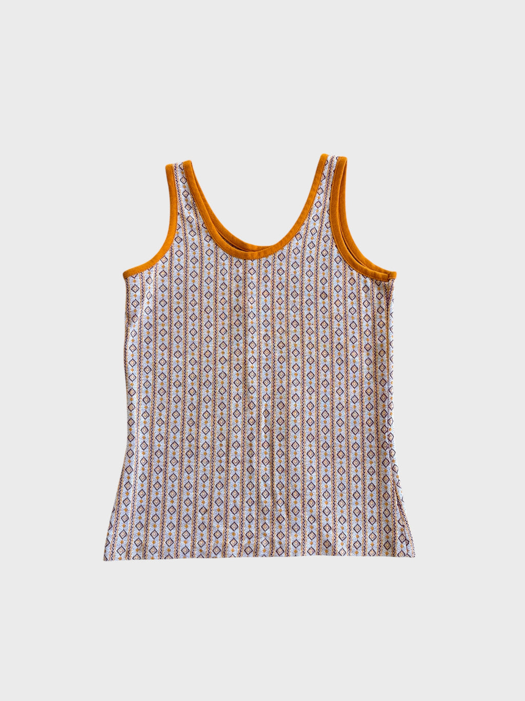 1960's Jacquard Tank Top