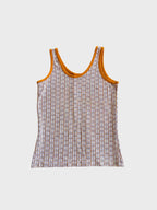 1960's Jacquard Tank Top