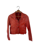 1970's Burnt Orange Leather Jacket