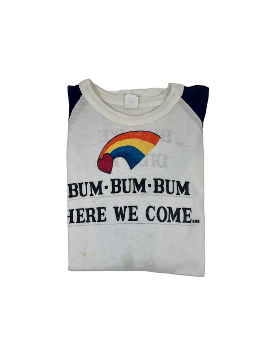 1970's Hand Painted "Bum Bum" Shirt