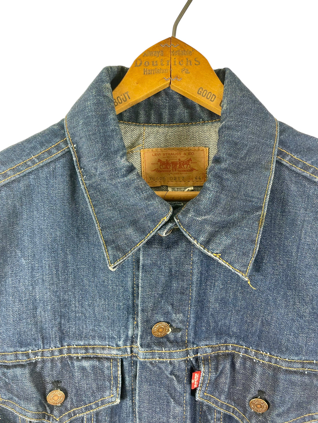 1970's Levis Type III Hand Painted Texas Jacket